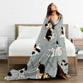 thumbnail image 5 of Kll Fleece Blanket Plush Throw Blanket Funny Beagle Active Dog,Soft Fuzzy Cozy Flannel Blanket For Couch Sofa Bed.(60"X50"), 5 of 9