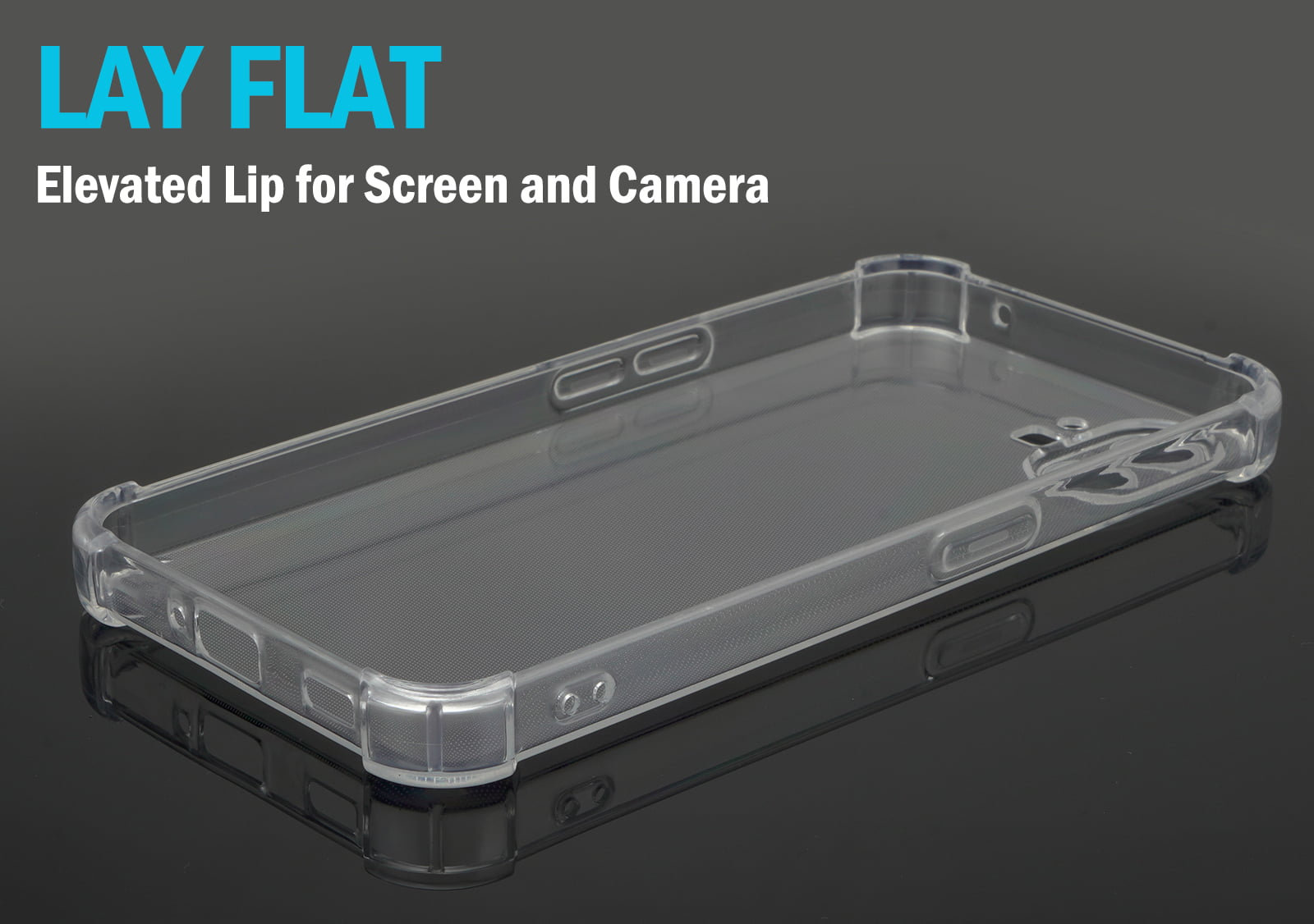 Guzhthi For Nothing Phone 1 Funda con protector de pantalla de vidrio  templado híbrido a prueba de golpes de acrílico duro + cubierta trasera de  TPU