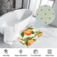 thumbnail image 3 of Peach Kitchen Rugs Indoor Rug Door Mats - Polyester, Non-Slip, Machine Washable, 3 of 6