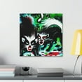 thumbnail image 3 of Skunks in Expressionism - Canvas, 3 of 10