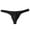Black, variant on Ohufall Mens Underwear, Men's Fashion Low Waist Silk Mesh Breathable Thong Sexy Underpanties Clearance