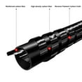 thumbnail image 3 of Titanium Alloy Carbon Ultra Short Ice Fishing Rod 70cm Insert Solid Soft Tail Rod (Straight Handle), 3 of 10