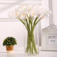 thumbnail image 4 of 10 piezas de flores artificiales para decoración de mesa, florero, arreglo floral, 4 of 5