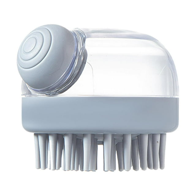 Peine de de mano/portátil/herramienta de lavado de silicona/cepillo de peine para el hogar gris para la cabeza Yuyangstore Peine de masaje manual