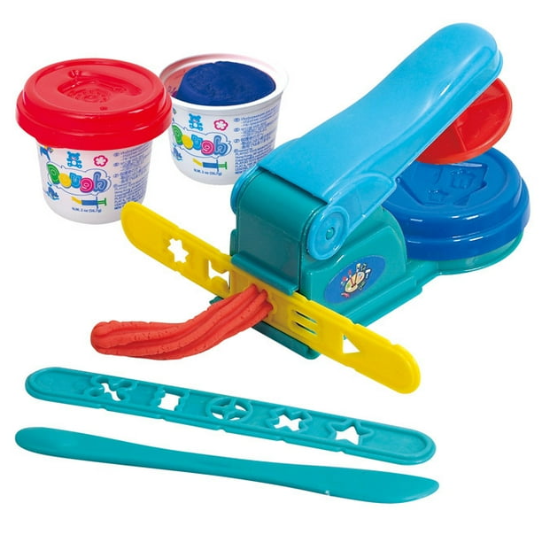 Play Dough Extruder (2 Colors of Play Dough Included)