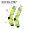 thumbnail image 2 of Compression Socks For Women And Men - Yellow Lemon Compression Socks Circulation For Workout, 2 of 2