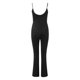 thumbnail image 5 of Mono de mujer de color liso con costuras - Pantalones largos, bloques de color de moda, ropa informal/formal, tallas S-XXXL, largo 139-144 cm, 5 of 5