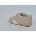 thumbnail image 5 of Boy/Infant shoes Beige/Tan Napa Leather and Linen Kids Shoes, 5 of 12