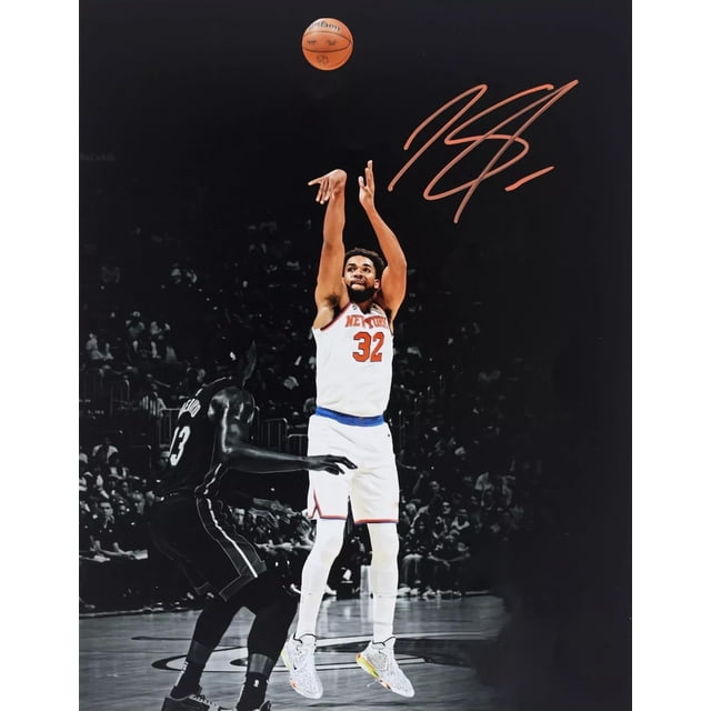 Póster MENKARWHY Karl‑Anthony Towns firmado – Regalo para niños fanáticos
