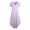 Lilac, variant on Nightgowns Women Plus Size V Neck Loungewear Short Sleeve Sleepwear S-XXL RHW2895