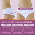 thumbnail image 3 of Wearever Women's Mid-Rise Incontinence Underwear Maximum Absorbency Reusable Bladder Control Panties for Feminine Care, 3-Pack, 3 of 10