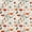 White Red, variant on Homewish Botanical Mushrooms Twin Quilt Set,Vintage Botanical Fungi Twin Coverlet Set,Red Yellow,Black Reversible,2-Piece