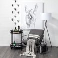 thumbnail image 5 of Petite Black Metal Geometric DÃ©cor Piece, 5 of 6