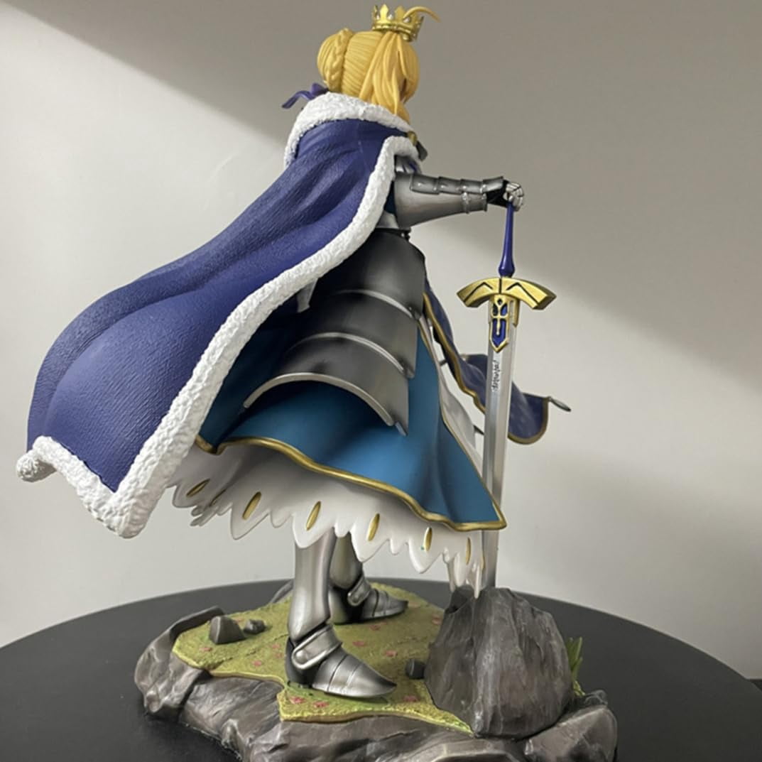 New Fate/Stay Night Altria Pendragon Saber (Scenario Ver) Character Anime Model Statue Action Figures Desktop Ornament Popular Decorations Fan Souvenirs Creative Gift Collectable