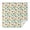 Hummingbird Floral Leaf, variant on 70x70 Inch Square Tablecloth, Thick & Durable, Washable, Fits Square or Round Table, Party, Wedding, Buffet,Hummingbird Leaf Colorful Beige Pattern