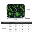 thumbnail image 3 of spring Flowers 17 inch Portable Laptop Sleeve Compatible with MacBook Air Notebook Computer Case for Men Women College School Students, 3 of 7