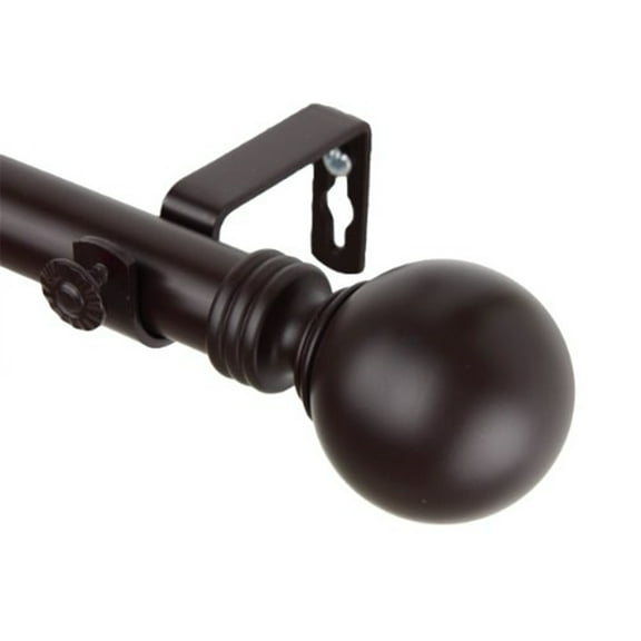 Window Decorative Hardware Globe Curtain Rod 28