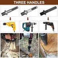 thumbnail image 4 of 12 Pcs Répartiteur de Bûches de Bois de Chauffage, avec 9, Vis de Perceuses Électriques Robustes, pour Perceuse Électrique, 4 of 7