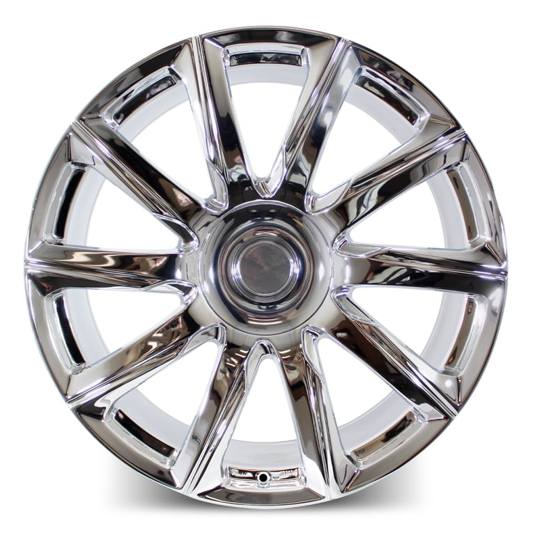 24 GM OEM Chrome Chevy Silverado Suburban Tahoe Avalanche 14x1.5 Lugs