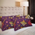 thumbnail image 2 of MKHERT Mexican Skulls Death Day Pillowcase Pillow Protector Cushion Cover 20x30 inch,Set of 2, 2 of 2