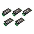 thumbnail image 3 of Módulo indicador de batería,1S-8S Módulo indicador de capacidad de batería,Alto rendimiento 3-34V 5mA 1S 2S 7S,Pantalla LED profesional 3S 8S,Fácil de usar Portátil Práctico 4S, 3 of 7