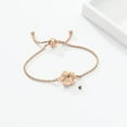 thumbnail image 5 of Rose Flower Urn Bracelet for Ashes Adjustable Cremation Jewelry for Human / Pet Memorial Keepsake Urn Bangle, 5 of 7