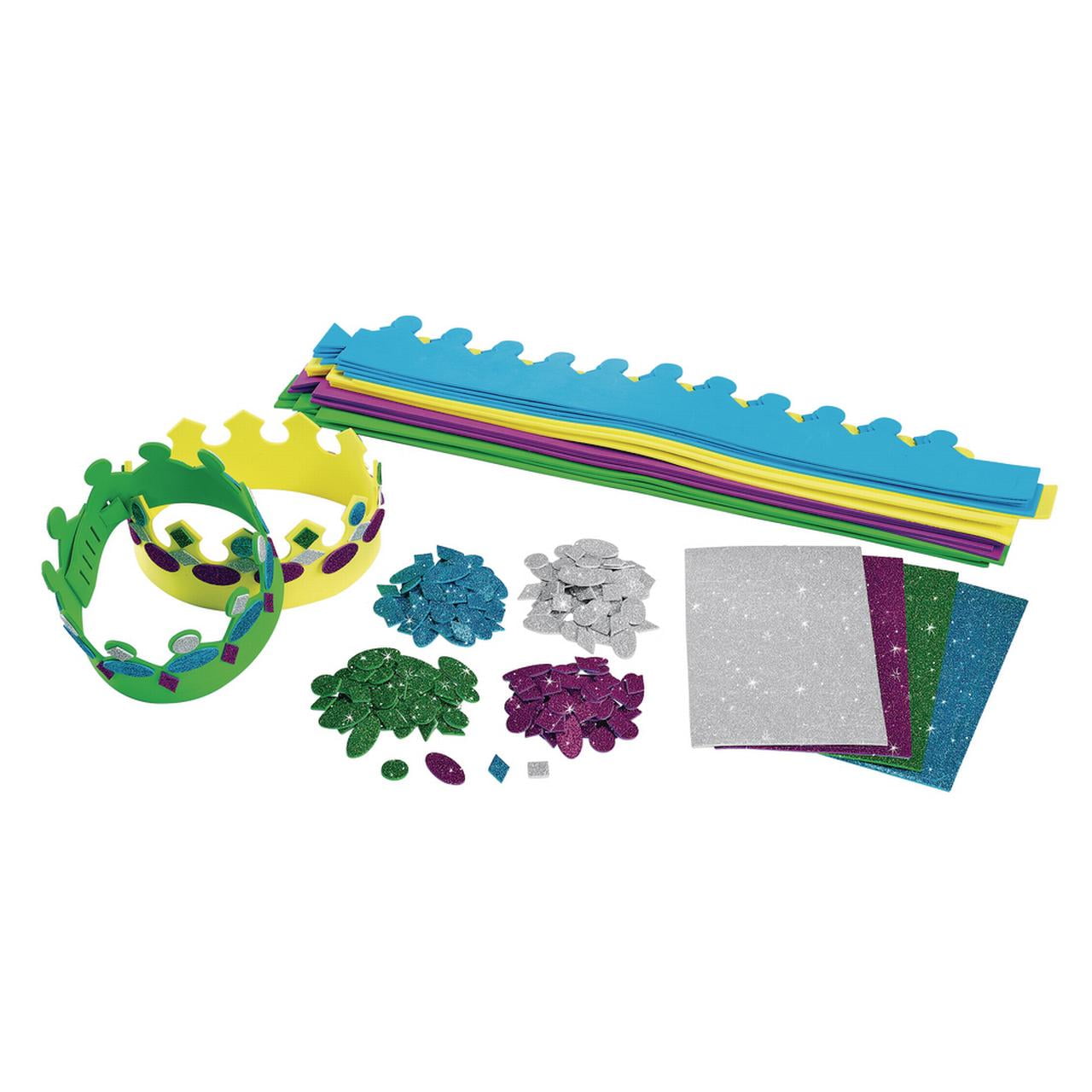 Colorations Dazzling Foam Crowns - Kit of 16