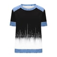 thumbnail image 5 of Haivin Womens T Shirts Short Sleeve Casual Scooped Neck Summer Tops Blouses, 5 of 5