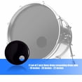 thumbnail image 3 of Osdhezcn Durability Basses Drum Head Set Polyester Fiber and Metal Material Universals Fit for Various Drum Kits, 3 of 8