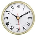 thumbnail image 6 of YLLSF 80MM Quartz Clock Inserts Movement Mechanism Replacement Roman Arabic Numerals, 6 of 7