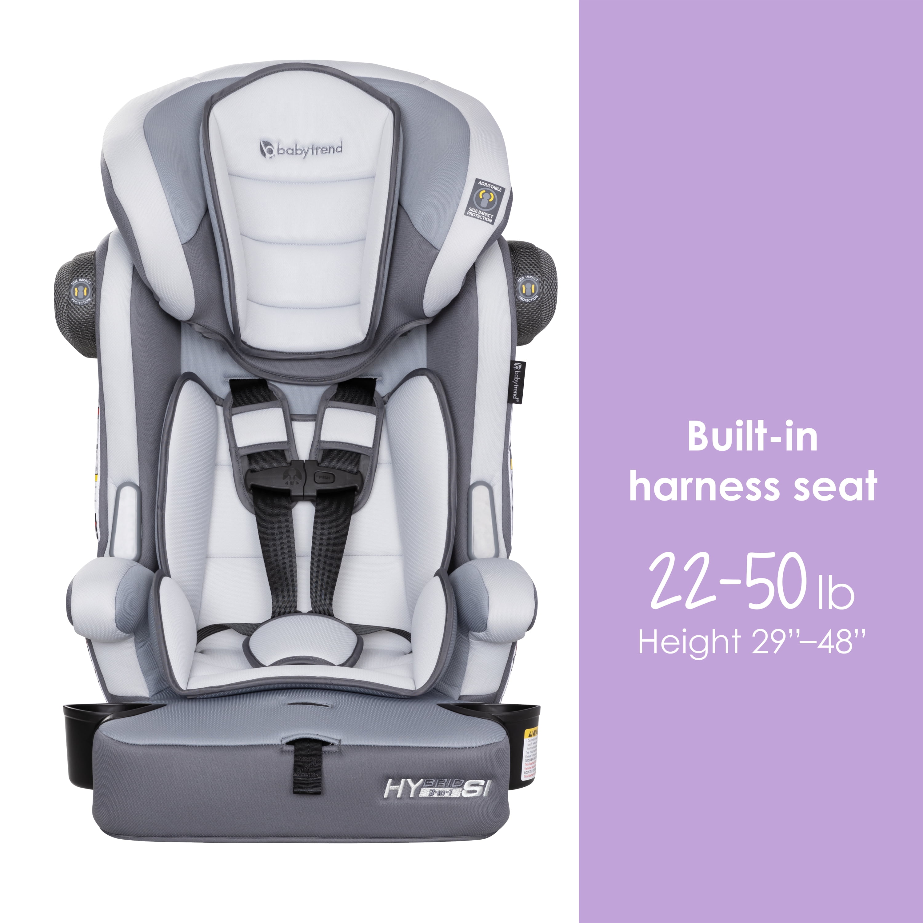 Baby Trend Hybrid SI 3-in-1 Combination Booster Car Seat - Desert Grey