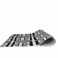 thumbnail image 3 of Simply Daisy 2' x 3' Greek Key Patterned Chenille Rug, Shark Blue, 3 of 4