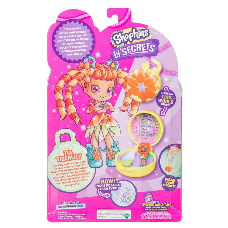 Locket Shopkins Lil Secret Locket Shopkins Lil Secrets Walmart