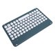 thumbnail image 1 of Teclado inalámbrico inalámbrico Delgado, teclado recargable de 10 pulgadas, teclado redondo ergonómico teclado para computadora portátil para computador, 1 of 7