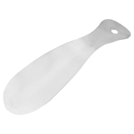 

COSLUS 1Pc Stainless Shoe Lifter Convenient Shoehorn Shoe Wearing Accessories (Silver)