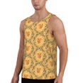 thumbnail image 2 of Cauagu Cartoon Squirrel Print Men's Sleeveless Muscle Shirts,Tank Tops Quick Dry Workout Tank Top Gym Muscle Tee Fitness Bodybuilding T Shirt for Men-Large, 2 of 7