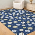 thumbnail image 6 of Addison Rugs Chantille Indoor/Outdoor Transitional Kids Navy Machine Washable Rectangle Rug, 9' x 12', 6 of 8