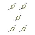 thumbnail image 3 of ZheElen 1/2/3/5 Durable Luggage Rope - Secure And Weather-resistant For Travel Easy Installation Straps With Hook yellow black 120cm 5PCS, 3 of 6