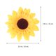 thumbnail image 2 of WEUVEB 9Ud Flores Artificiales De Girasol En Tela Para De Hogar Y Eventos Amarillo, 2 of 5