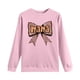 thumbnail image 5 of Xuyuer Women's Printed Long Sleeve Round Neck Casual Hoodless Sweatshirt, Comfortable Pullover Top for Mother's Day Gifts, Family Events and Relaxed Everyday Wear, 5 of 6