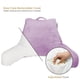 thumbnail image 4 of Almohada de Lectura Almohada para Cama Estándar, Almohada de Espalda para Sentarse en la Cama, Almohada Silla de Memory Foam Triturado y Almohadas para Descanso en Cama, Turquesa, 4 of 9