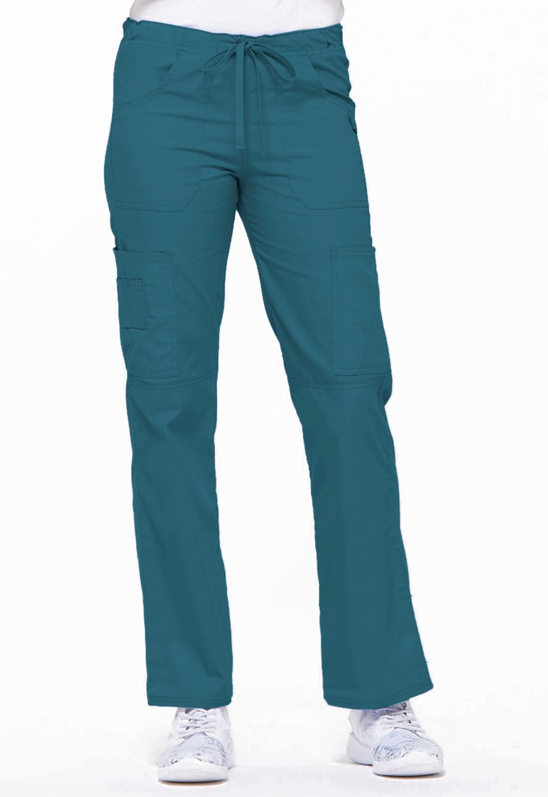 Dickies EDS Signature Women Scrubs Pant, Low Rise Drawstring Cargo