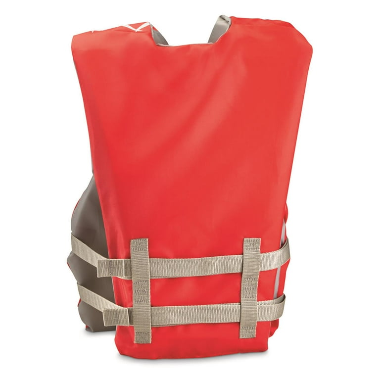 Guide Gear Universal adult Life Vest Jacket, Kayak Accessories, Fishing, Swim, Sailing, Type III , Blue
