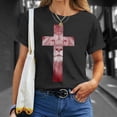 thumbnail image 4 of Cool Lion Of Judah Nice Cross Jesus Christians Men Women TShirt, 4 of 6