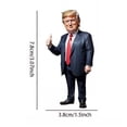 thumbnail image 3 of Trump Charm América Elección Presidencial Prop Coche Adorno Acrílico para Interior Del Espejo Retrovisor, 3 of 9