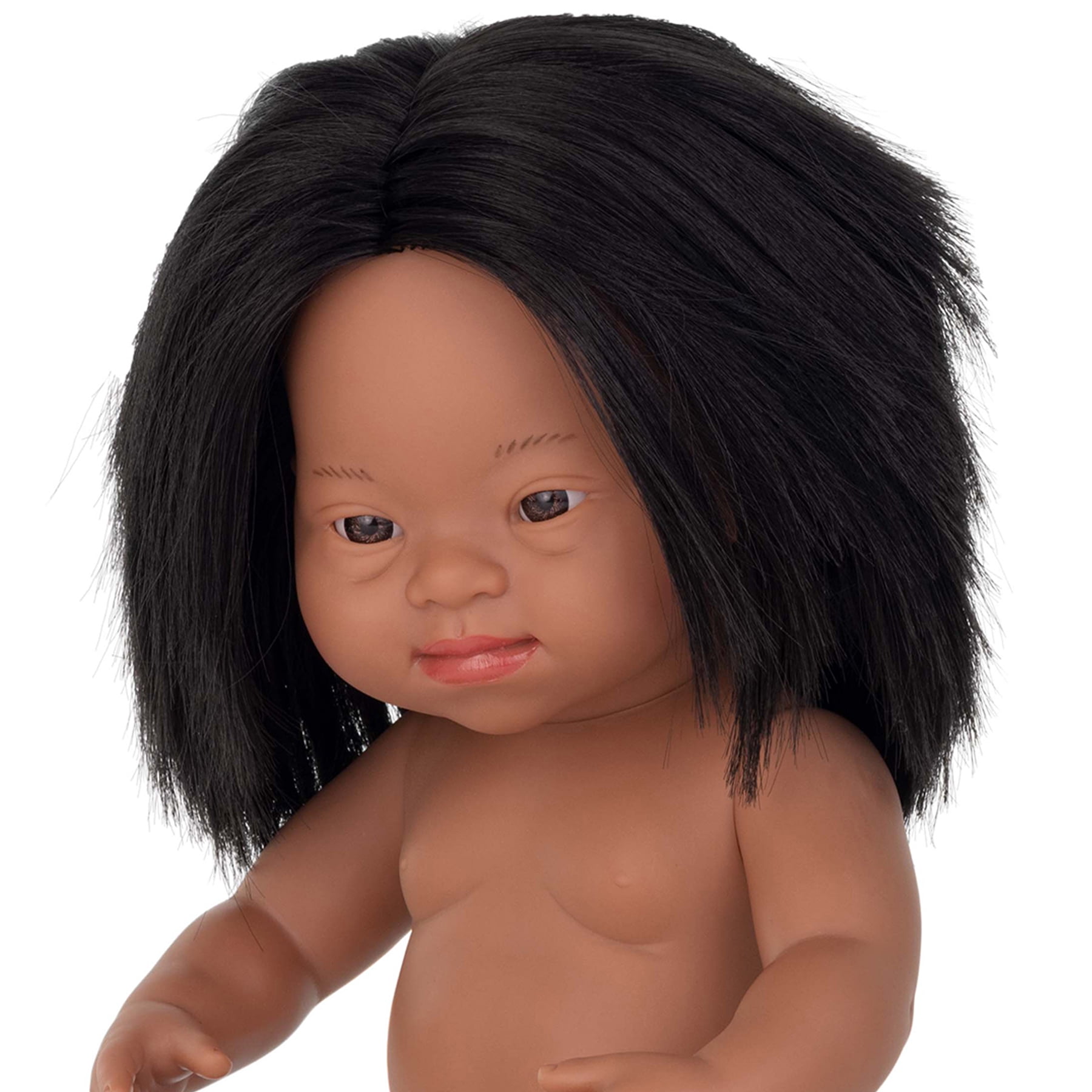 Miniland Educational Anatomically Correct 15" Baby Doll, Down Syndrome Hispanic Girl