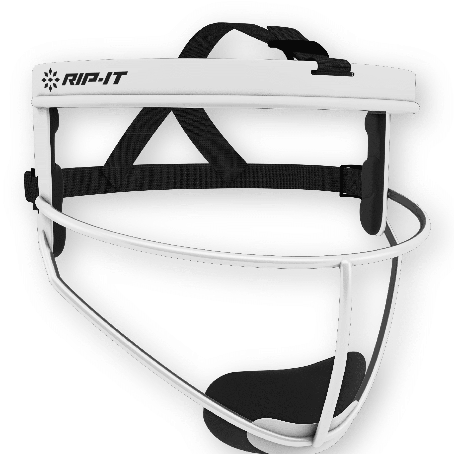 ルッキー　太鼓パッドマスク RIP-IT Original Defense Softball Fielder's Mask, White
