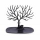 thumbnail image 1 of ZHAOCHENG Soporte para árbol de pájaros para exhibición de joyas, collares, pendientes, pulseras, organizador, torre, color negro, 1 of 1