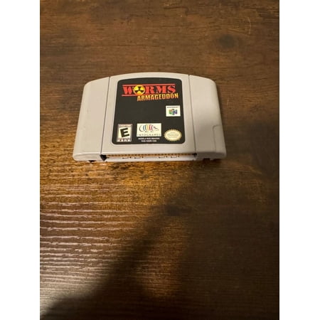 Worms: Armageddon (Nintendo 64, 2000) has been tested and is available-