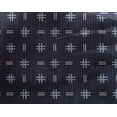 thumbnail image 4 of oneOone Georgette Viscose Fabric Geometric Hash & Stripe Block Printed Fabric 1 Yard 42 Inch Wide, 4 of 4